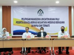 UIN Datokarama Berangkatkan 4 Mahasiswa KKN Nusantara di Papua dan Ternate