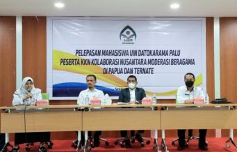 UIN Datokarama Berangkatkan 4 Mahasiswa KKN Nusantara di Papua dan Ternate