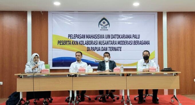 UIN Datokarama Berangkatkan 4 Mahasiswa KKN Nusantara di Papua dan Ternate