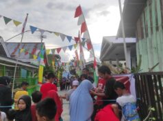 Antusias Remaja Kompleks Hijau Sambut HUT RI Berlangsung Meriah