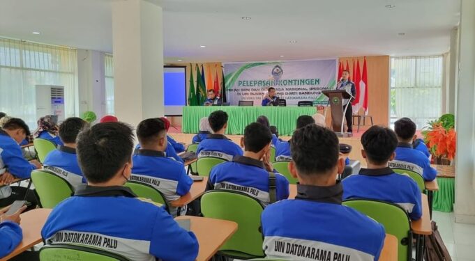 Tingkatkan Prestasi Mahasiswa/i Di Ajang PESONA I 2022, UIN Datokarama Berangkatkan 37 Peserta