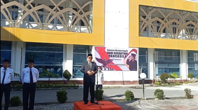 UIN Datokarama Laksanakan Upacara Peringatan Hari Kesaktian Pancasila