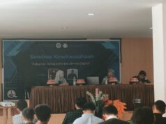 Tingkatkan Kuliatas Usaha, HMPS HES Gelar Seminar Kewirausahaan