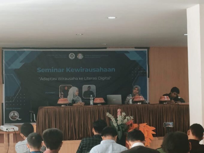 Tingkatkan Kuliatas Usaha, HMPS HES Gelar Seminar Kewirausahaan