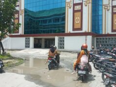 Tidak Ditindaklanjuti Pihak Birokrasi, Mahasiswa Kampus I Keluhkan Jalan Rusak