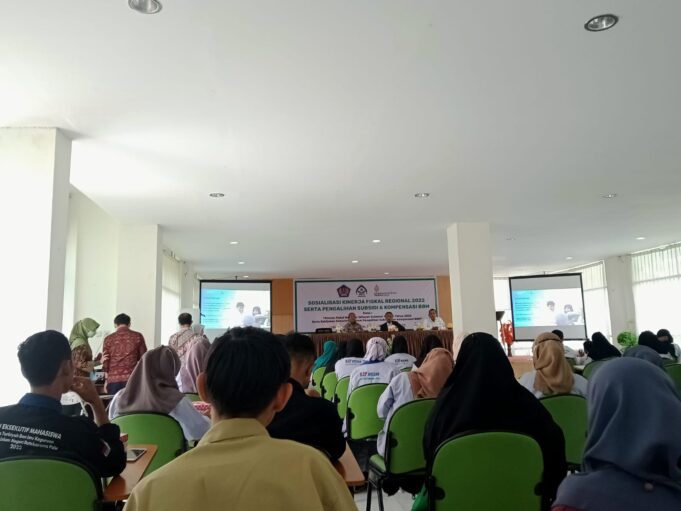 KANWIL BPN Edukasi Mahasiswa Tentang Perkembangan Ekonomi Global Melalui Sosialisai.
