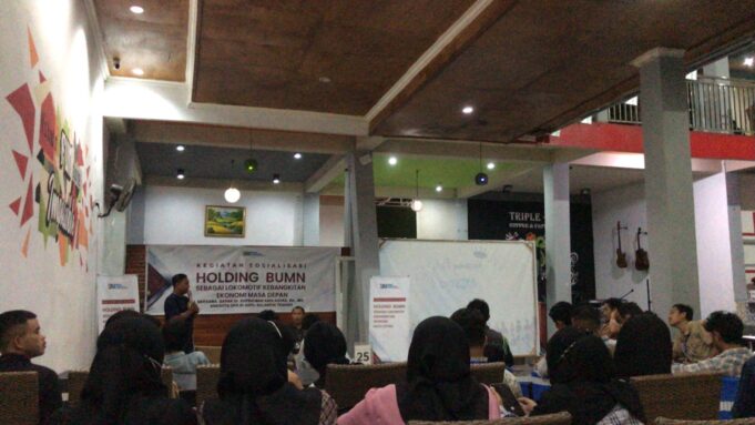 Komisi VI DPR RI bersama BRI Lakukan Sosialisasi Holding BUMN Kepada Milenial Sulteng