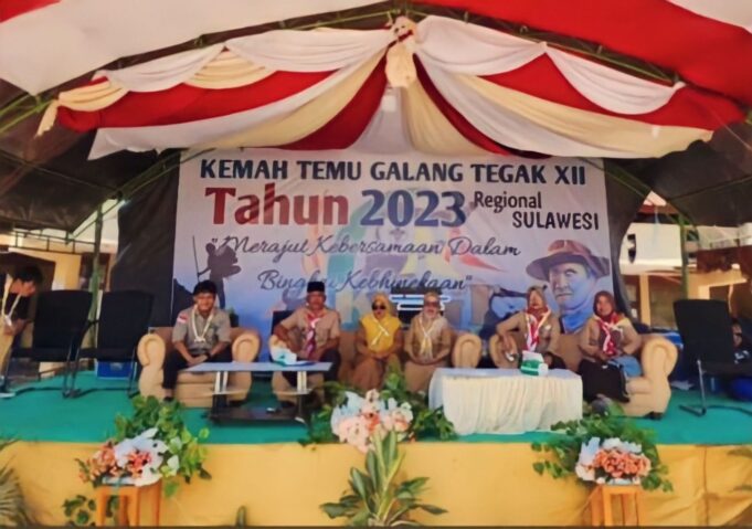 Racana Karamatul Husna Gelar KTGT ke-XII Regional Sulawesi