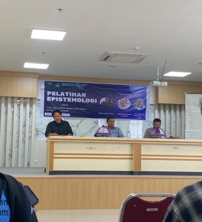 HMJ AFI UIN Palu Adakan Pelatihan Epistemologiย