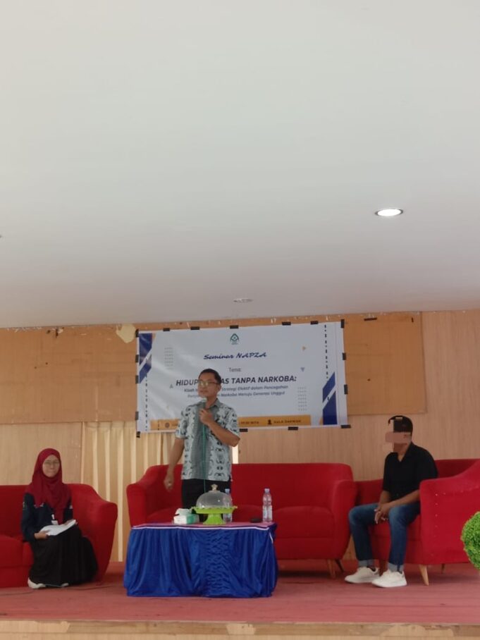 Mahasiswa BKI Angkatan 21 UIN Palu Gelar Seminar NAPZA
