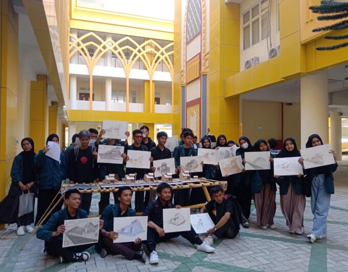 Jurusan Arsitekur UIN Palu Gelar Pameran Teknik Presentasi dan Komunikasi Arsitektur