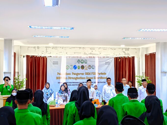 Pelantikan OKM FTIK Dahului Pelantikan OKM dan UKM UIN Palu
