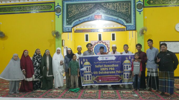 Perkuat Eksistensi, HMPS PBA Gelar Safari Ramadan di Lima Desa di Kabupaten Toli-Toli