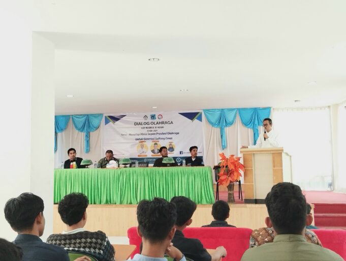 Tingkatkan Kualitas Diri di Bidang Olahraga, UKM MR Gelar Dialog Olahraga