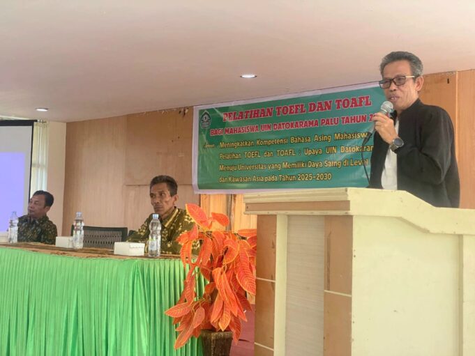 UPT Bahasa Ingin Mahasiswa Asah Keterampilan Berbahasa Asing melalui Pelatihan TOEFL dan TOAFL