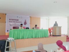 Dema FEBI UIN Datokarama Palu Gelar Seminar KTI : Strategi Susun Proposal di Era Digital