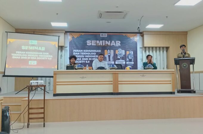 HMJ KPI UIN Datokarama Palu Bekali Mahasiswa Hadapi Era Society 5.0 melalui Seminar Komunikasi