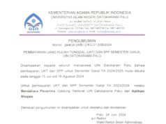 Warek II Ungkap Informasi Soal Perpanjangan Pembayaran UKT Semester Ganjil TA 2024/2025