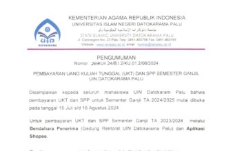 Warek II Ungkap Informasi Soal Perpanjangan Pembayaran UKT Semester Ganjil TA 2024/2025