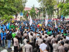 Aliansi Mahasiswa se-Kota Palu Gelar Seruan Aksi Tolak Revisi UU Pilkada