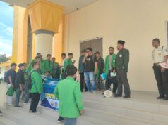 Aliansi Mahasiswa UIN Datokarama Palu Lakukan Aksi Demo, Tuntut Kejelasan Regulasi KKN Tematik