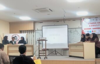 Isu Hukum dan Politik Nasional Diangkat dalam Lomba Debat Konstitusi HMJ HTNI