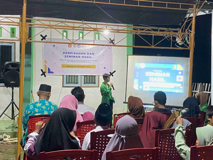 KKN Tematik UIN Datokarama Palu dan Untad Sukseskan Acara Perpisahan Bersama di Desa Mpanau