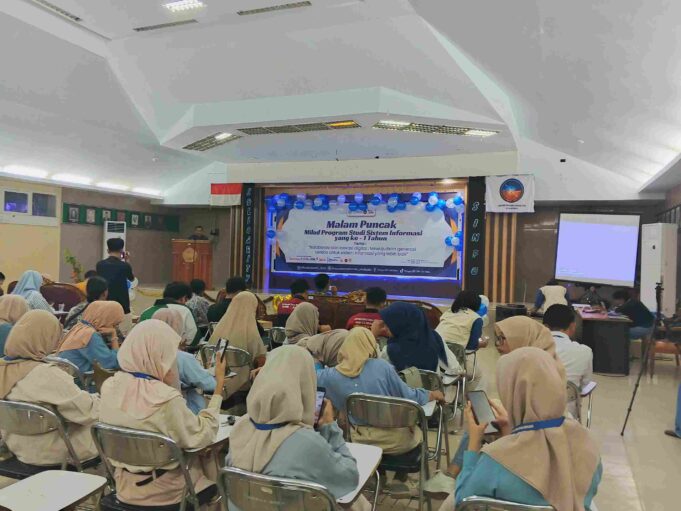 HMPS SI Gelar Milad Pertama, Tekankam Peran SI di Era Digital