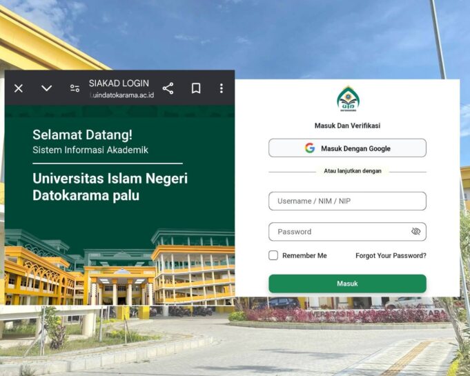 Website ISEMA UIN Datokarama Alami Masalah, Pengembang: Akan Terus Diperbaiki
