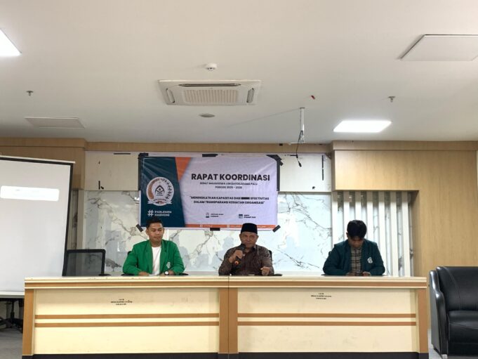 SEMA UIN Datokarama Palu Gelar Rapat Koordinasi untuk Transparansi Organisasi