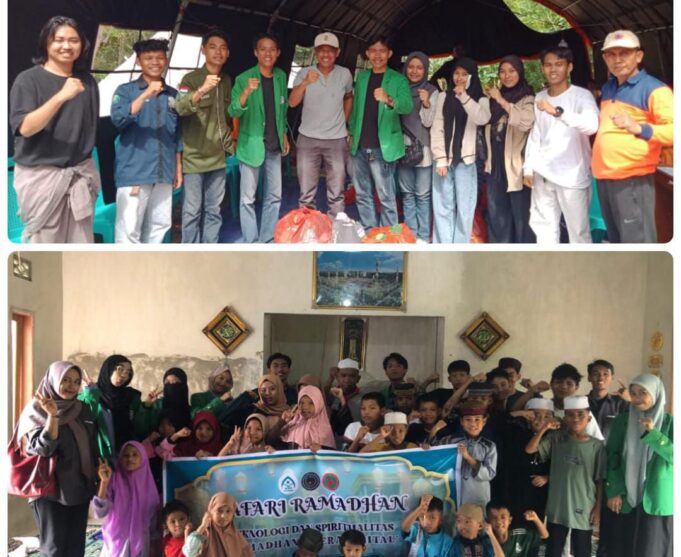 Safari Ramadhan DEMA FASYA dan ORMAWA FASYA Salurkan Bantuan untuk Korban Bencana