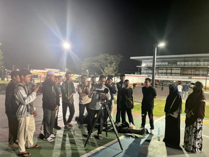 HMPS PM dan Banua Falakiyah Gelar Kajian serta Observasi Benda Langit