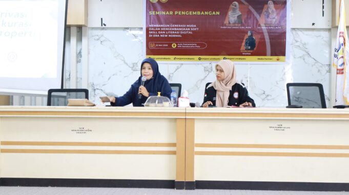 Tingkatkan Soft Skill dan Literasi Digital, HMJ PMI Gelar Seminar Pengembangan