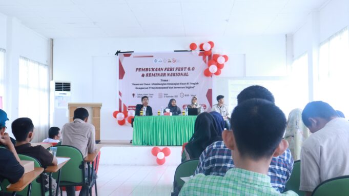Seminar Nasional “Generasi Cuan”, DEMA FEBI Tingkatkan Literasi Keuangan Mahasiswa