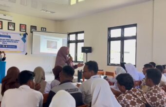 Kolaborasi Mahasiswa PPL dan Perpusda Banggai Laut Bahas Literasi dan Kesehatan Mental