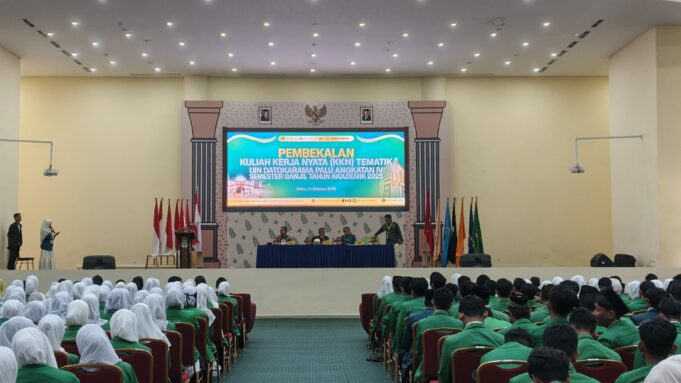 Pembekalan KKNT 2025, Mahasiswa UIN Datokarama Diberi Persiapan Matang