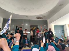 Aliansi Mahasiswa FTIK UIN Datokarama Palu Lakukan Aksi Demo, Tuntut Fasilitas Kampus II yang Tidak Memadai