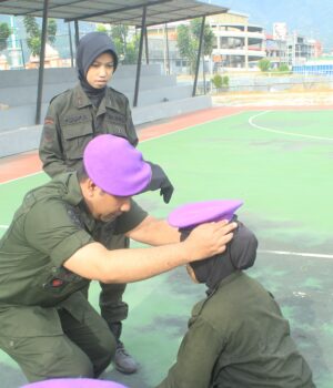 Pembaretan Menwa Tandai Lahirnya Kader Baru