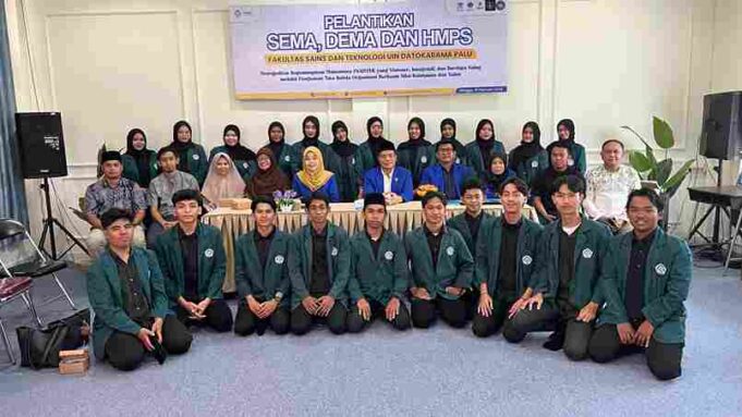 Pelantikan Ormawa FSaintek: Koordinasi Lancar, Proses Terkendali