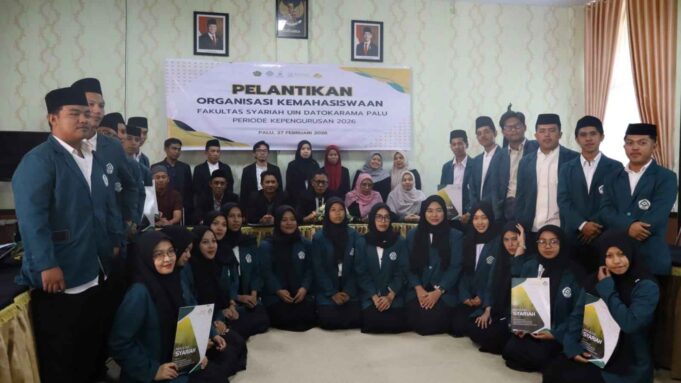 Fasya UIN Datokarama Palu Gelar Pelantikan Ormawa