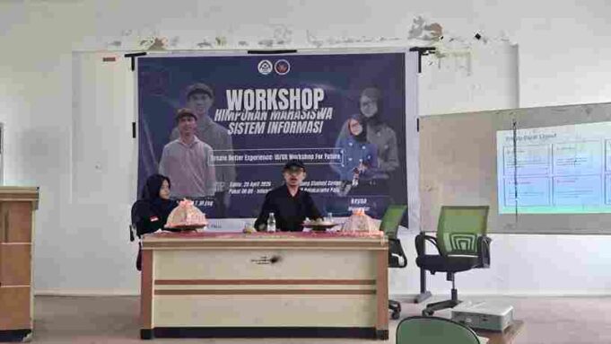 Kuasai Dunia Digital, HMPS Sistem Informasi Gelar Workshop UI/UX Berbasis Praktik