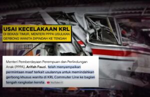 Keselamatan Bukan Sekadar Memindahkan Gerbong