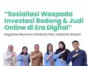 Wali Kota Palu Turun Tangan, Bahaya Investasi Bodong dan Judi Online Jadi Sorotan