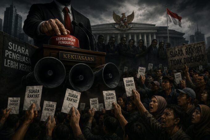 Demokrasi Indonesia: Ketika Suara Rakyat Kalah oleh Suara Penguasa